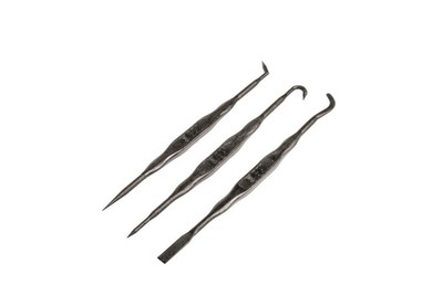 Breakthrough Gun Cleaning Kit Carbon Polymer Picks Fiber Tool Set - BT-FRPP-3PK-image