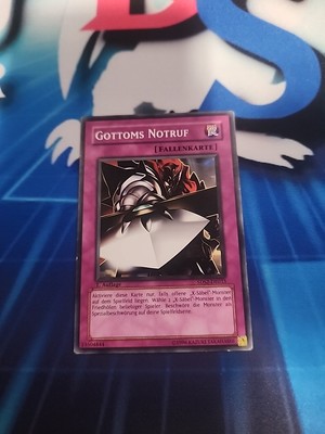 GERMAN Gottoms' Emergency Call - 5DS2-EN033 Common 1st Ed NM Yugioh -image