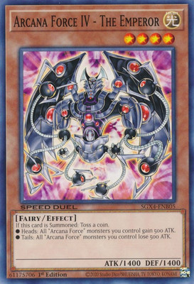 Speed Duel GX: Midterm Destruction #SGX4-ENB05 Arcana Force IV-image