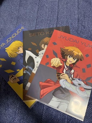 YuGiOh! Majestic Red Dragon Clear File A4 Set of 3 Collectible Stationery-image