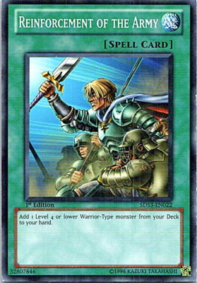 Reinforcement Of The Army 5DS3-EN022 Yu-Gi-Oh! Light Play 1st Edition-image