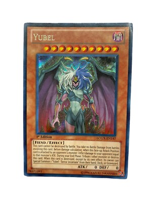 Yu-Gi-Oh! Yubel LCGX-EN197 Secret Rare 1st Edition LP/MP-image