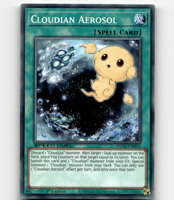 Yugioh Cloudian Aerosol Speed Duel GX: Duelists of Shadows-image