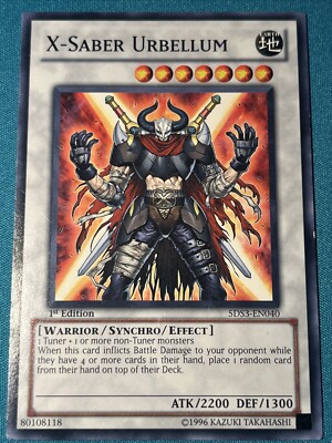 X-Saber Urbellum 5DS3-EN040 Starter Deck: Duelist Toolbox 1st Edition-image