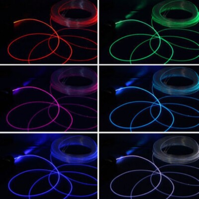 PMMA Optical Fiber Cable Side Glow 1.5/2/3/4mm-Diameter For Fiber Optic Lighting-image
