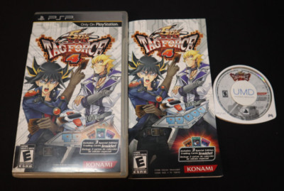 Yugioh 5D's TAGFORCE 4 Sony PlayStation Portable PSP No Promo Cards Tested-image