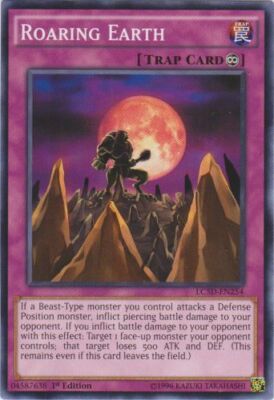 Roaring Earth - LC5D-EN254 - Common - 1st Edition x1 - Lightly Played-image