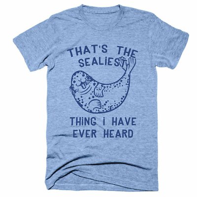 Seal Shirt, The Sealiest Thing Shirt, Funny Seal T Shirt, Vintage Animal Shirt-image