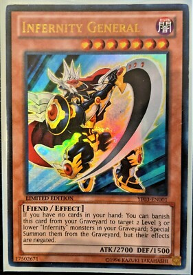 Yu-Gi-Oh! Infernity General (YP03-EN001)  - Brand new-image