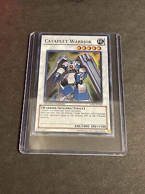 2012 Yu-Gi-Oh! 5D's Catapult Warrior #YF02-EN001 Limited Edition Rare-image