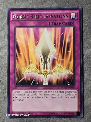 Yu-Gi-Oh! TCG Nordic Relic Laevateinn Legendary Collection 5D's LC5D-EN199...-image