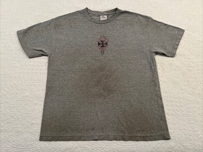 Vintage Choppers Iron Cross Shirt XL Dragon Grunge Single Stitch West Thrashed-image