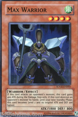 SOVR EN003 UNL ED MAX WARRIOR SUPER RARE-image