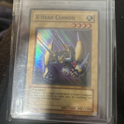 1996 Yu Gi Oh X Head Cannon Foil Extremely Rare-image