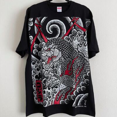 Godzilla T-shirt XL size Manga Anime Movie Game-image