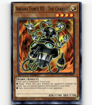 Yugioh Arcana Force VII - The Chariot - Speed Duel GX: Midterm Destruction-image
