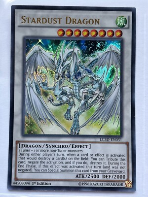 Yu-Gi-Oh Stardust Dragon LC5D-EN031 Ultra Rare 1st Edition NM-image