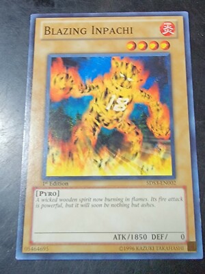 Yugioh Blazing Inpachi 5DS3-EN002 Common 1st Edition -image