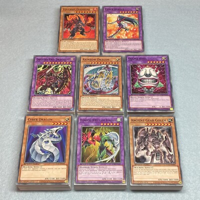 Yugioh GX Duel Academy Deck Set Jaden Zane Jesse Crowler Chazz Alexis Aster Axel-image