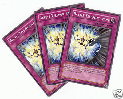 ANPR EN072 3X UNL ED BATTLE TELEPORTATION COMMON CARDS-image