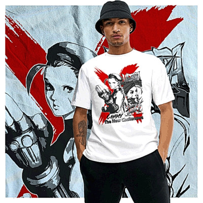 Anime t-shirt Japanese warrior Class Military anime gamer warrior sIze S-2XL tee-image