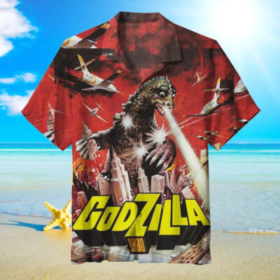 Godzilla 05 HAWAIIAN Shirt, BIRTHDAY GIFT, Gift For Men and Women S-5XL US Size-image