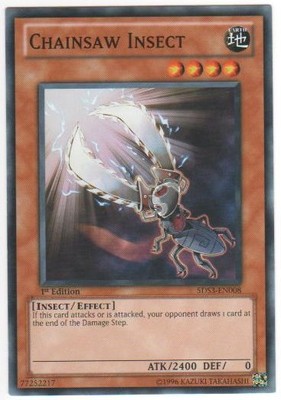 Chainsaw Insect - 5DS3-EN008 - Common - 1st Edition - Moderately Played-image