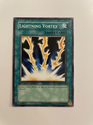 Yu-Gi-Oh! TCG Lightning Vortex Yu-Gi-Oh! 5D's 5DS1-EN027 1st Edition Common-image