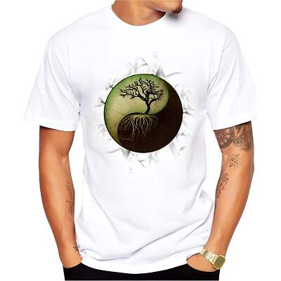 Casual Round Neck Short Sleeve Modal T-Shirt for Youth Fashion - Comfortable and-image