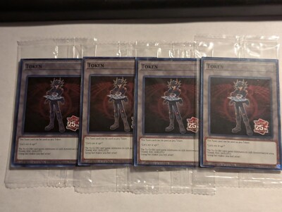 Lot Of 4 Yusei Token Cards Rage Of The Abyss #TKN5-EN013 Yu-Gi-Oh! 5Ds 🔥-image