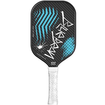Pickleball PaddlesUSAPA16MM Carbon Fiber Pickleball Paddle with Polymer Honey...-image