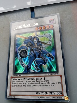 Junk Warrior 5DS1-EN041 1st Edition Ultra Rare Yugioh Card-image