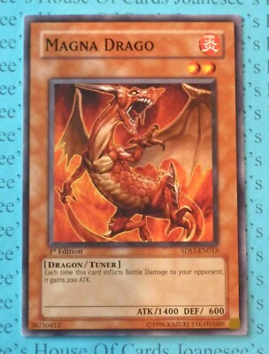 Magna Drago 5DS1-EN013 Yu-Gi-Oh Card 1st Edition New-image