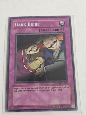 Dark Bribe (GX Tag Force 2) GX04-EN002 Yu-Gi-Oh! Video Game Promotional Cards-image
