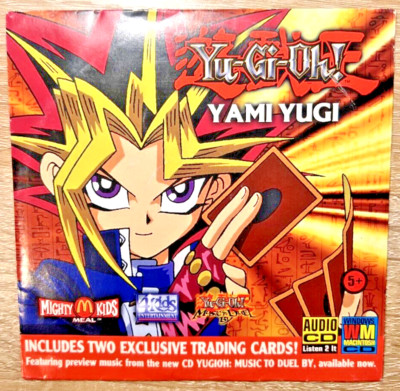 Yu-Gi-Oh Yami Yugi CD McDonald's Mighty M Kids Meal No Cards 1996 Vintage Audio-image