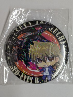 Yu-Gi-Oh! Shironouchi Trading Can Badge Red-Eyed Black Dragon Character Unused-image