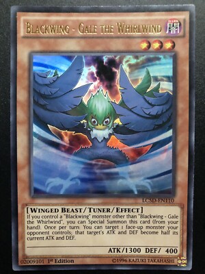 Blackwing- Gale the Whirlwind LC5D-EN110 Ultra Rare 1st Edition Mint/Near Mint-image