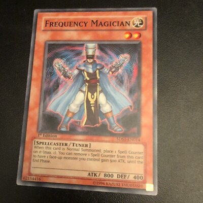 Frequency Magician 5DS1-EN014 Yu-Gi-Oh Card 1st Edition -image