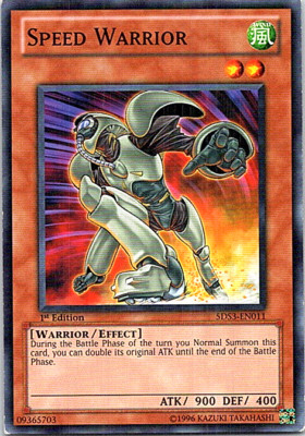 Speed Warrior 5DS3-EN011 Yu-Gi-Oh! Light Play 1st Edition-image