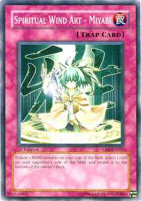 Spiritual Wind Art - Miyabi - CRV-EN053 - Common - Unlimited Edition NM YuGiOh! -image