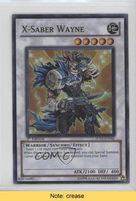 2010 Yu-Gi-Oh! 5D's Duelist Toolbox 1st Edition X-Saber Wayne READ 5e6-image