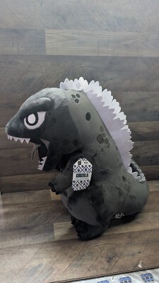 Black & White Godzilla Plush 18