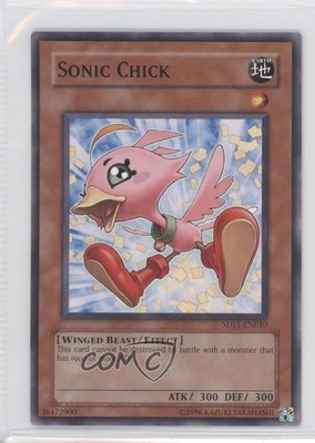 2008 Yu-Gi-Oh! 5D's Starter Deck Unlimited Sonic Chick #5DS1-EN010 gl9-image