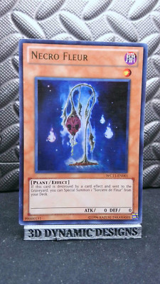 | Yugioh Necro Fleur WC11-EN001 5D's Over the Nexus Promo Ultra Rare LP 🔥 |-image