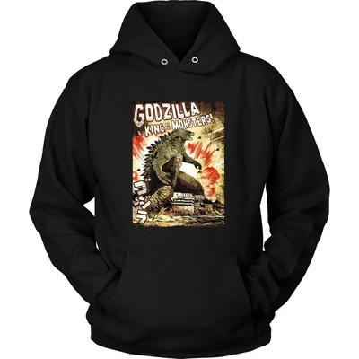 ~HOT!~ GODZILLA KING OF MONSTERS UNISEX HOODIE,  ALL COLOR, SIZES S-5XL.-image