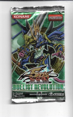  YUGIOH DUELIST REVOLUTION 5D'S UNLIMITED EDITION Sealed BOOSTER PACK-image