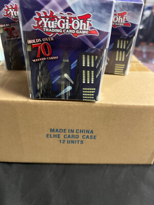 Yu-Gi-Oh! Elemental Hero Card Sleeves Deck Boxes 12 Units Sealed Case👀🔥-image