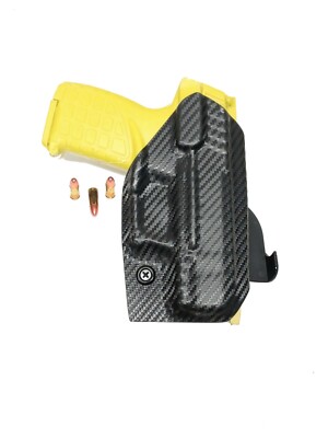 Aggressive Concealment OWBAG paddle kydex holster Carbon Fiber Right hand -image