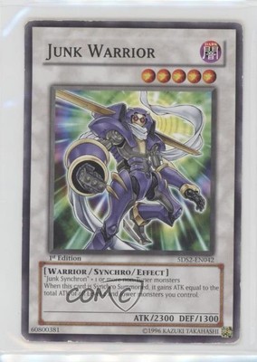 2009 Yu-Gi-Oh! 5D's 2 Starter Deck 1st Edition Junk Warrior #5DS2-EN042 09ud-image