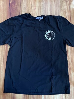 Licensed GODZILLA Black T-SHIRT Brand New L XL-image